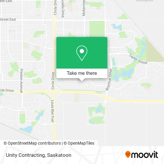 Unity Contracting map