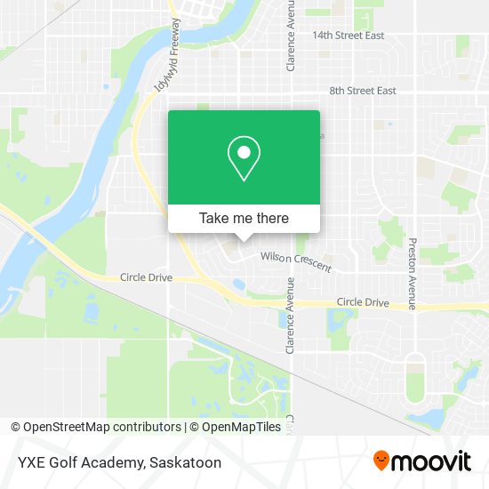 YXE Golf Academy plan