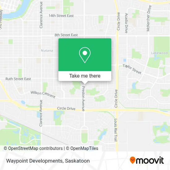 Waypoint Developments map