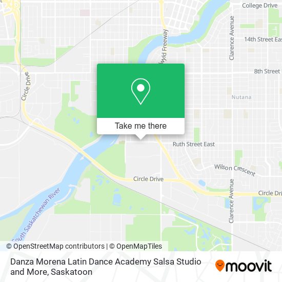 Danza Morena Latin Dance Academy Salsa Studio and More map