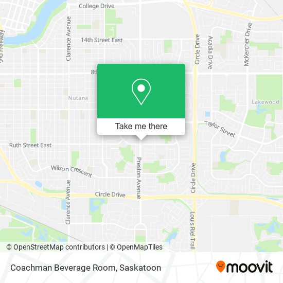 Coachman Beverage Room map