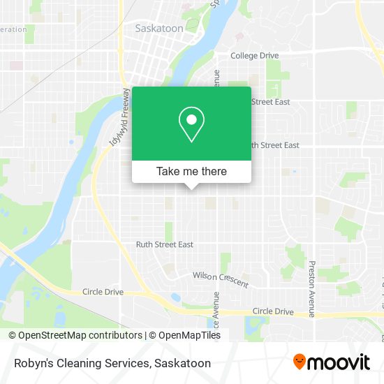 Robyn's Cleaning Services map