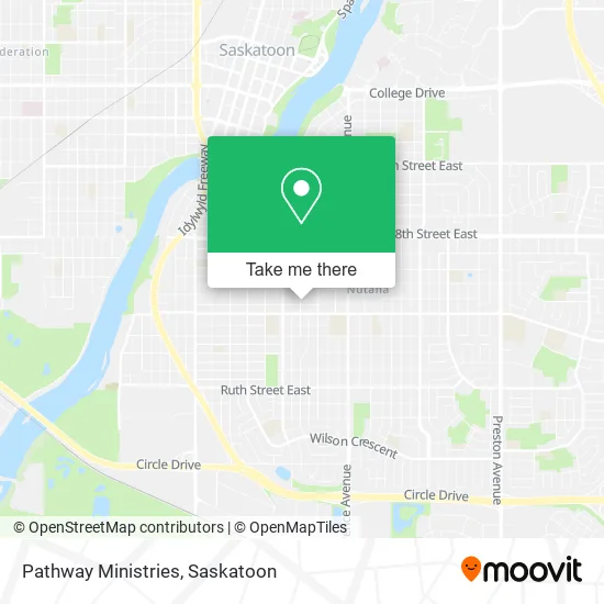 Pathway Ministries map