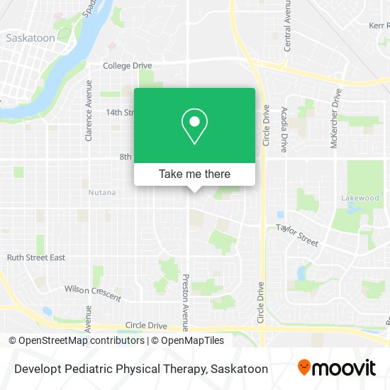 Developt Pediatric Physical Therapy map