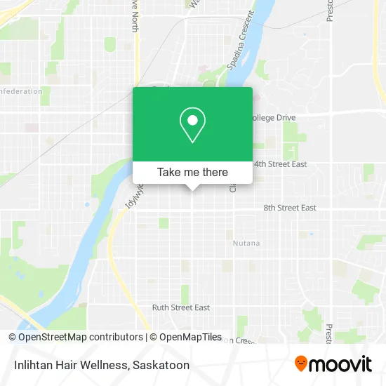 Inlihtan Hair Wellness map