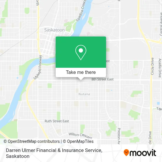 Darren Ulmer Financial & Insurance Service map