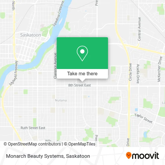 Monarch Beauty Systems map