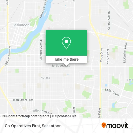 Co-Operatives First map