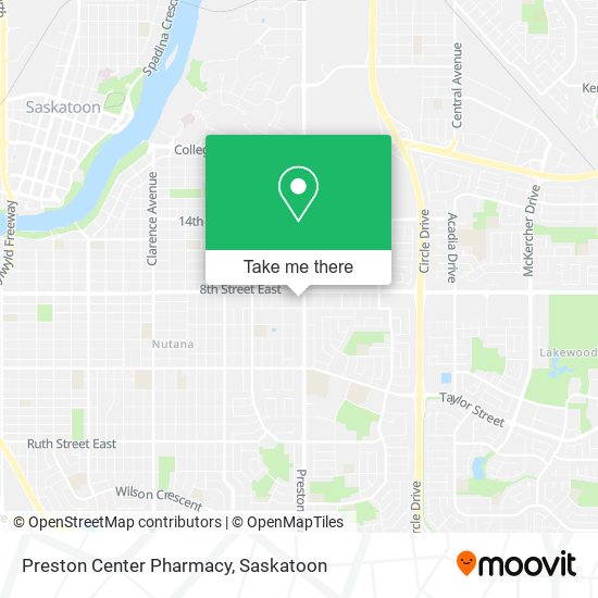 Preston Center Pharmacy map