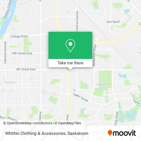 Whithin Clothing & Accessories map