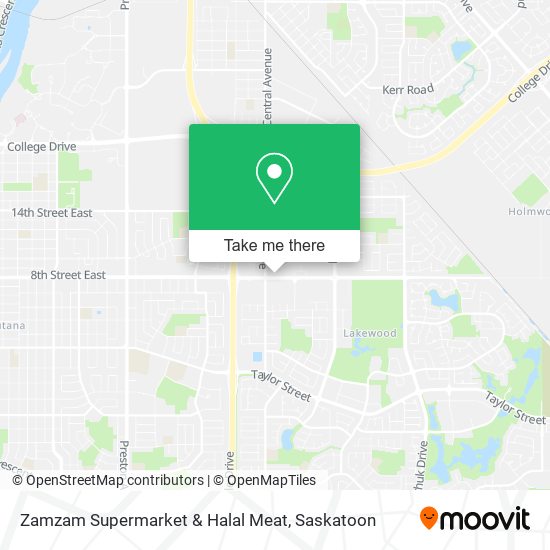 Zamzam Supermarket & Halal Meat map
