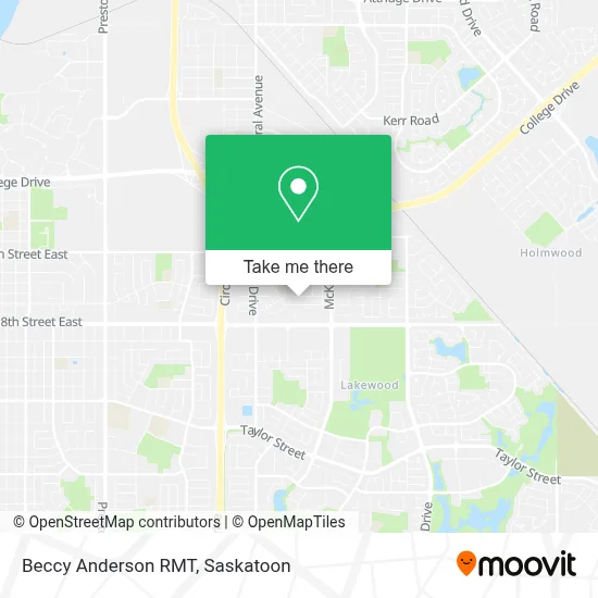 Beccy Anderson RMT map