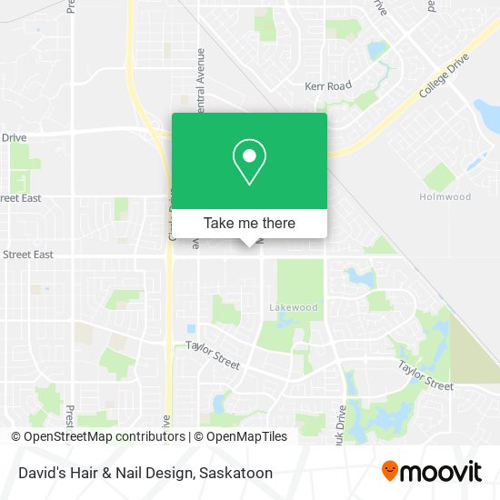 David's Hair & Nail Design map