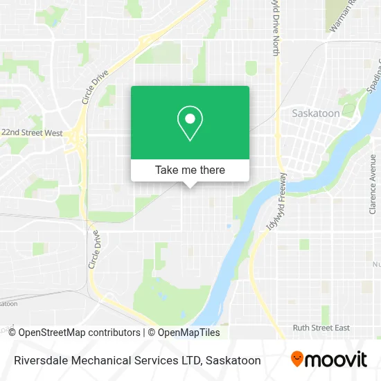Riversdale Mechanical Services LTD map