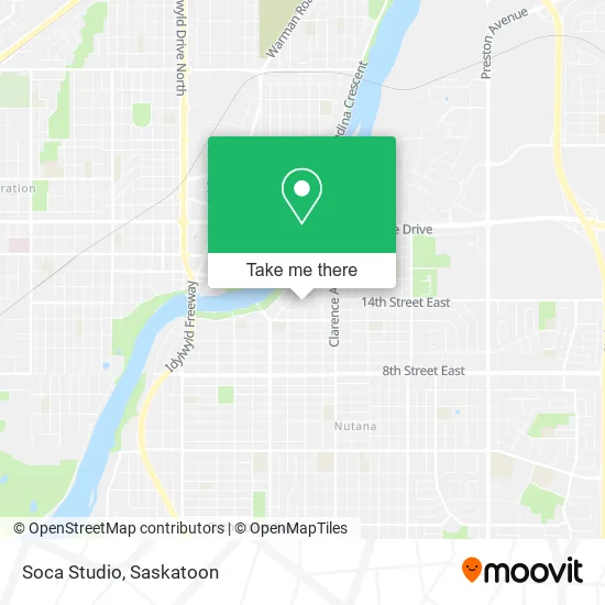 Soca Studio map