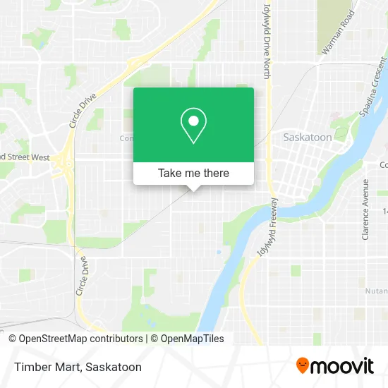 Timber Mart map