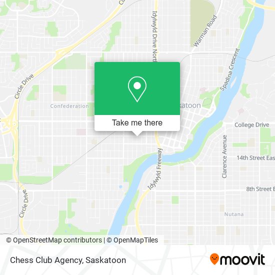 Chess Club Agency map