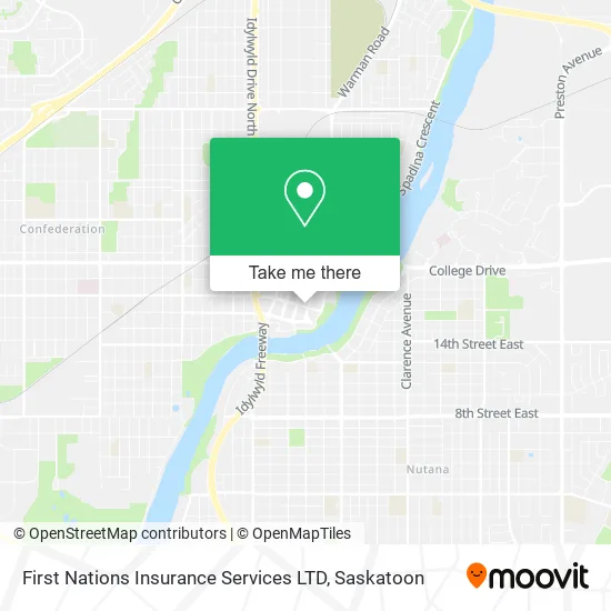 First Nations Insurance Services LTD map