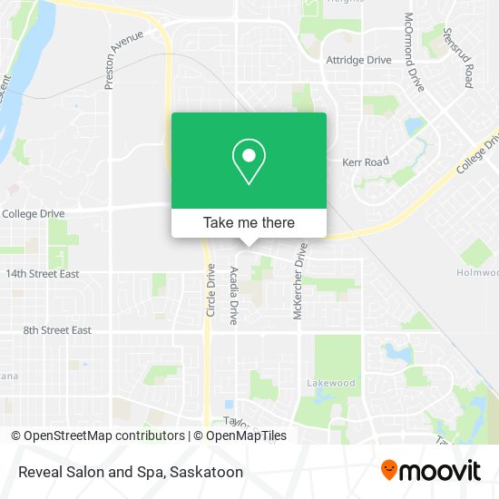 Reveal Salon and Spa plan