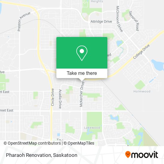 Pharaoh Renovation map
