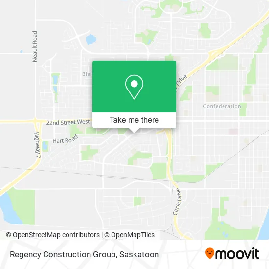 Regency Construction Group map