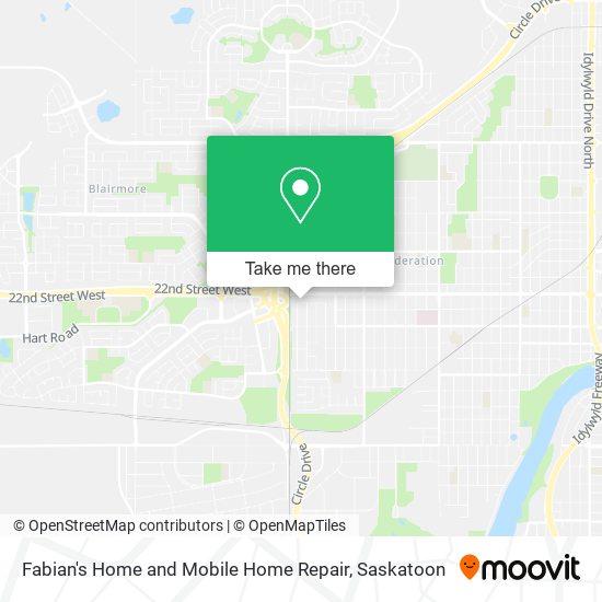 Fabian's Home and Mobile Home Repair map