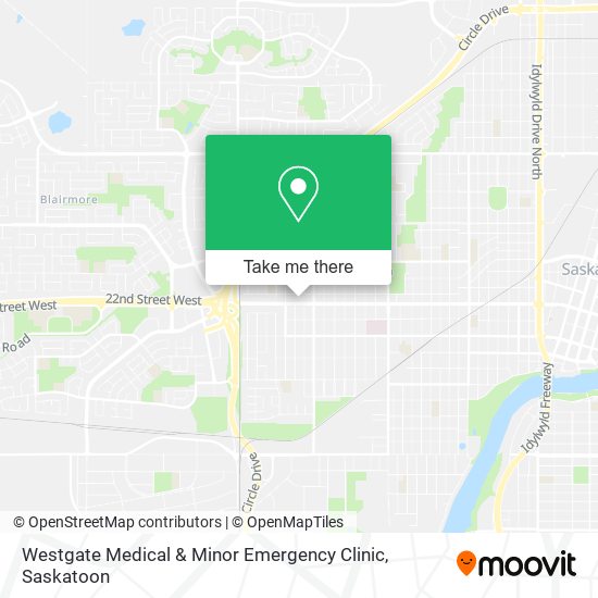 Westgate Medical & Minor Emergency Clinic map