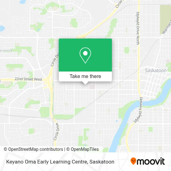 Keyano Oma Early Learning Centre map