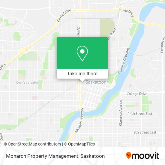 Monarch Property Management map
