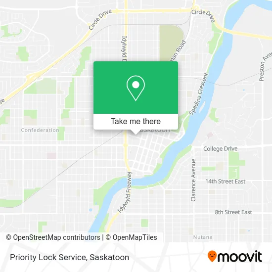 Priority Lock Service map