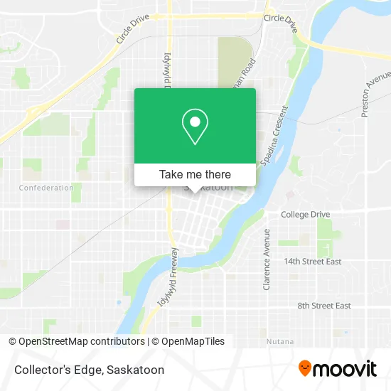 Collector's Edge map