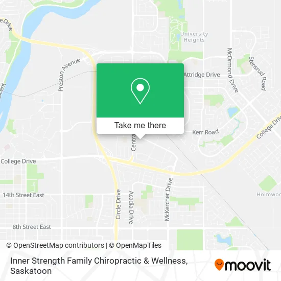 Inner Strength Family Chiropractic & Wellness map