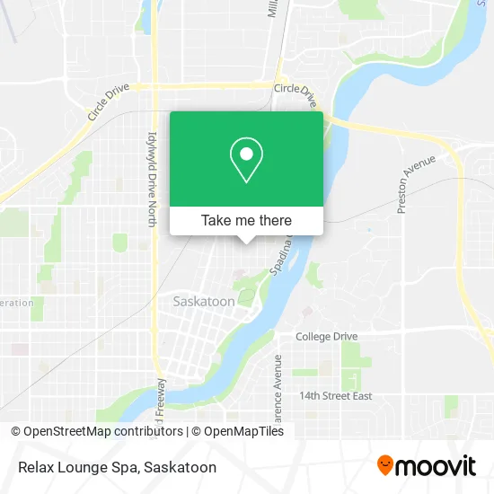 Relax Lounge Spa map