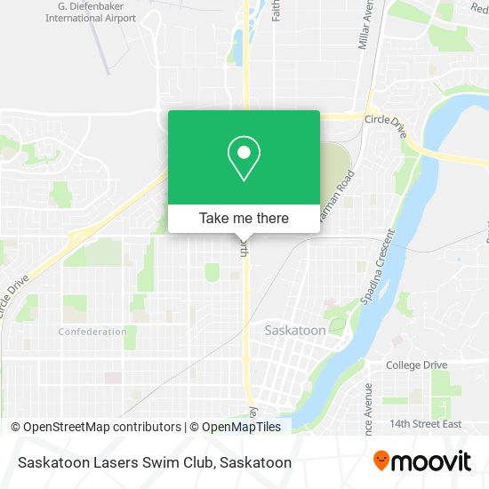 Saskatoon Lasers Swim Club plan