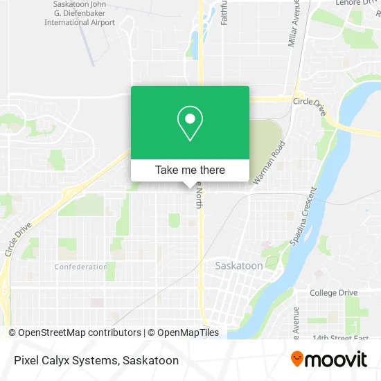 Pixel Calyx Systems map