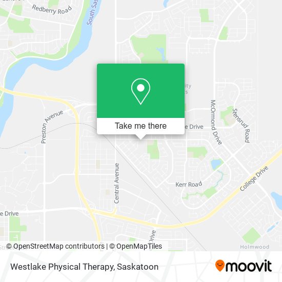 Westlake Physical Therapy map