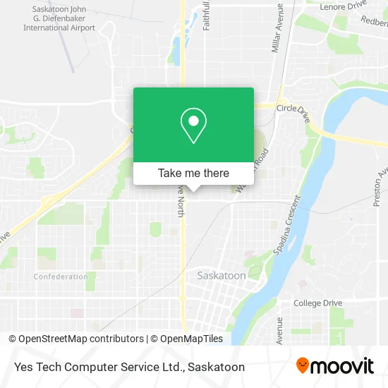 Yes Tech Computer Service Ltd. map
