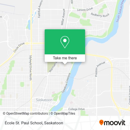 École St. Paul School plan