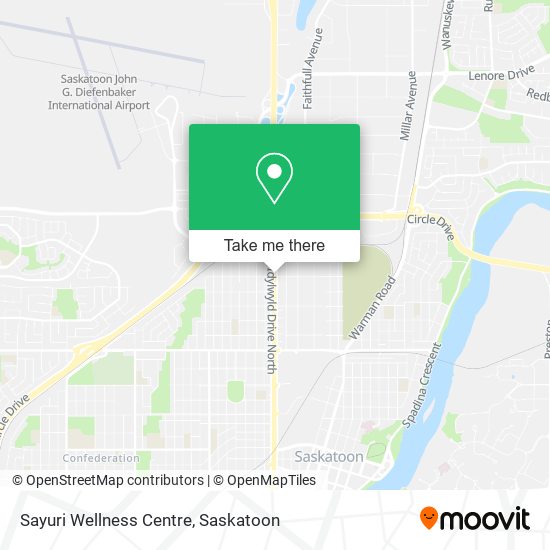 Sayuri Wellness Centre map