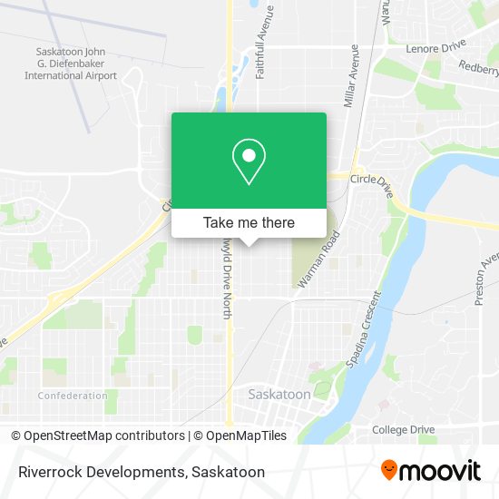 Riverrock Developments map