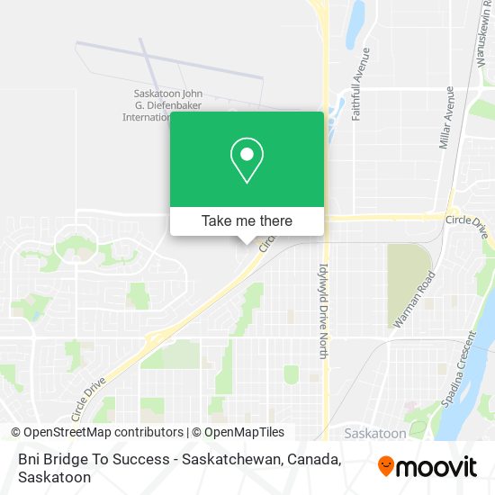 Bni Bridge To Success - Saskatchewan, Canada map