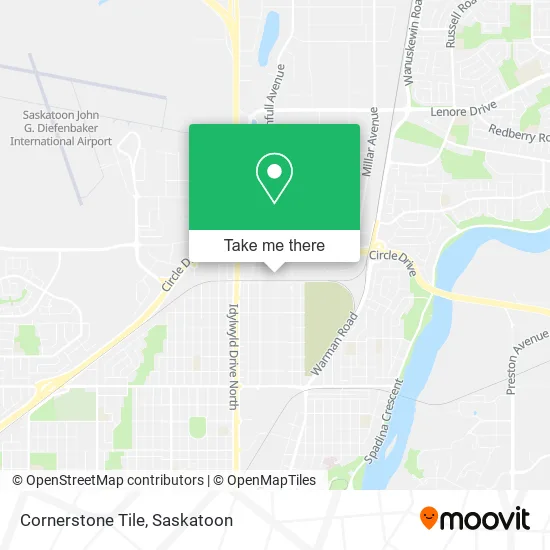 Cornerstone Tile map