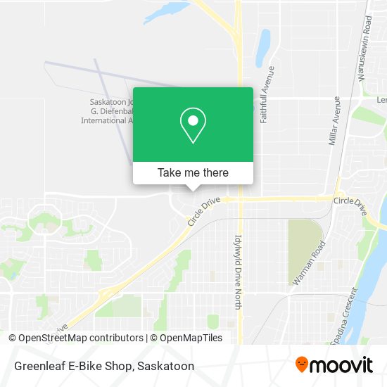 Greenleaf E-Bike Shop map