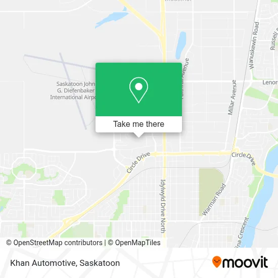 Khan Automotive map