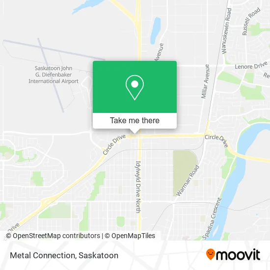 Metal Connection map