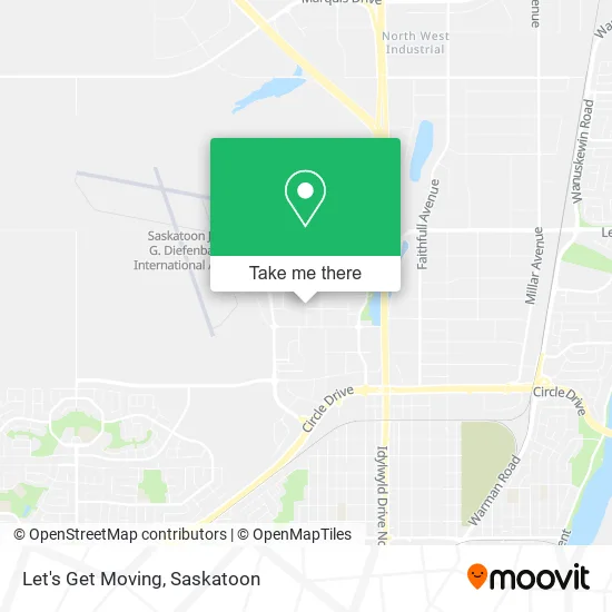 Let's Get Moving map