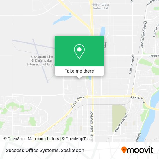 Success Office Systems map