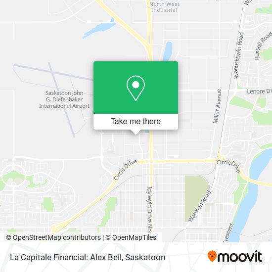 La Capitale Financial: Alex Bell map