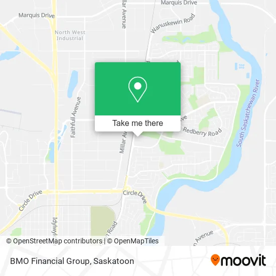 BMO Financial Group map