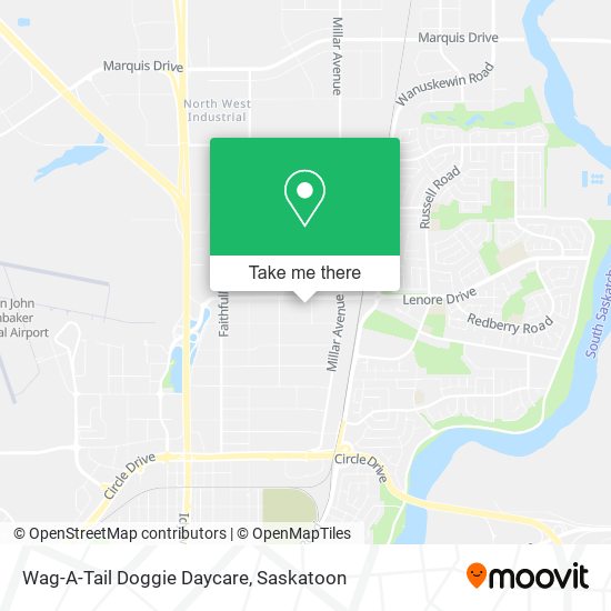 Wag-A-Tail Doggie Daycare map